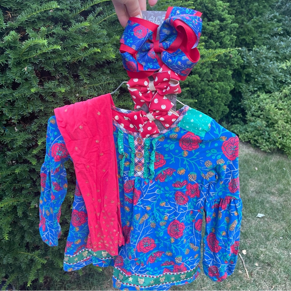 Matilda Jane Christmas believe tunic size 6